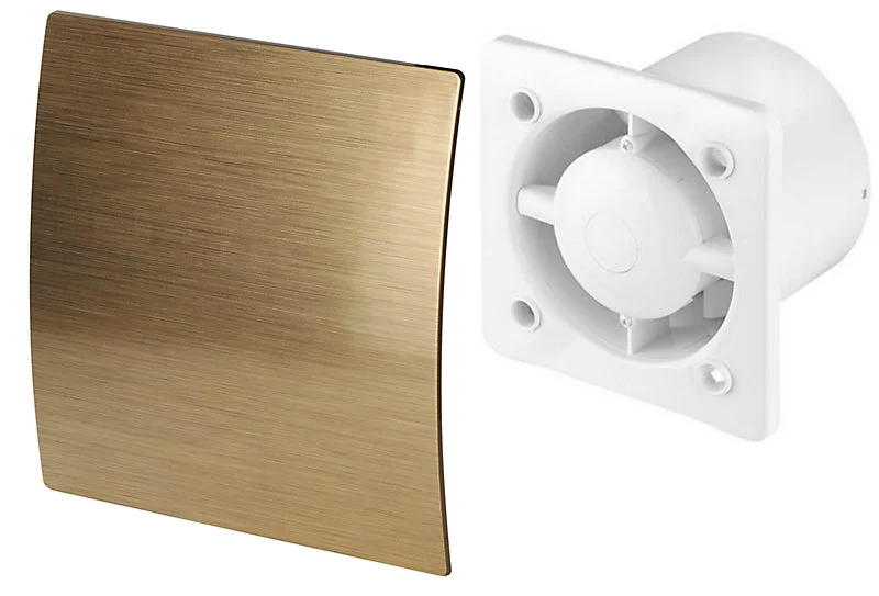 Ventilateur Or ABS Normal Extracteur D'air 100mm Awenta Compatible avec Honda CRF250