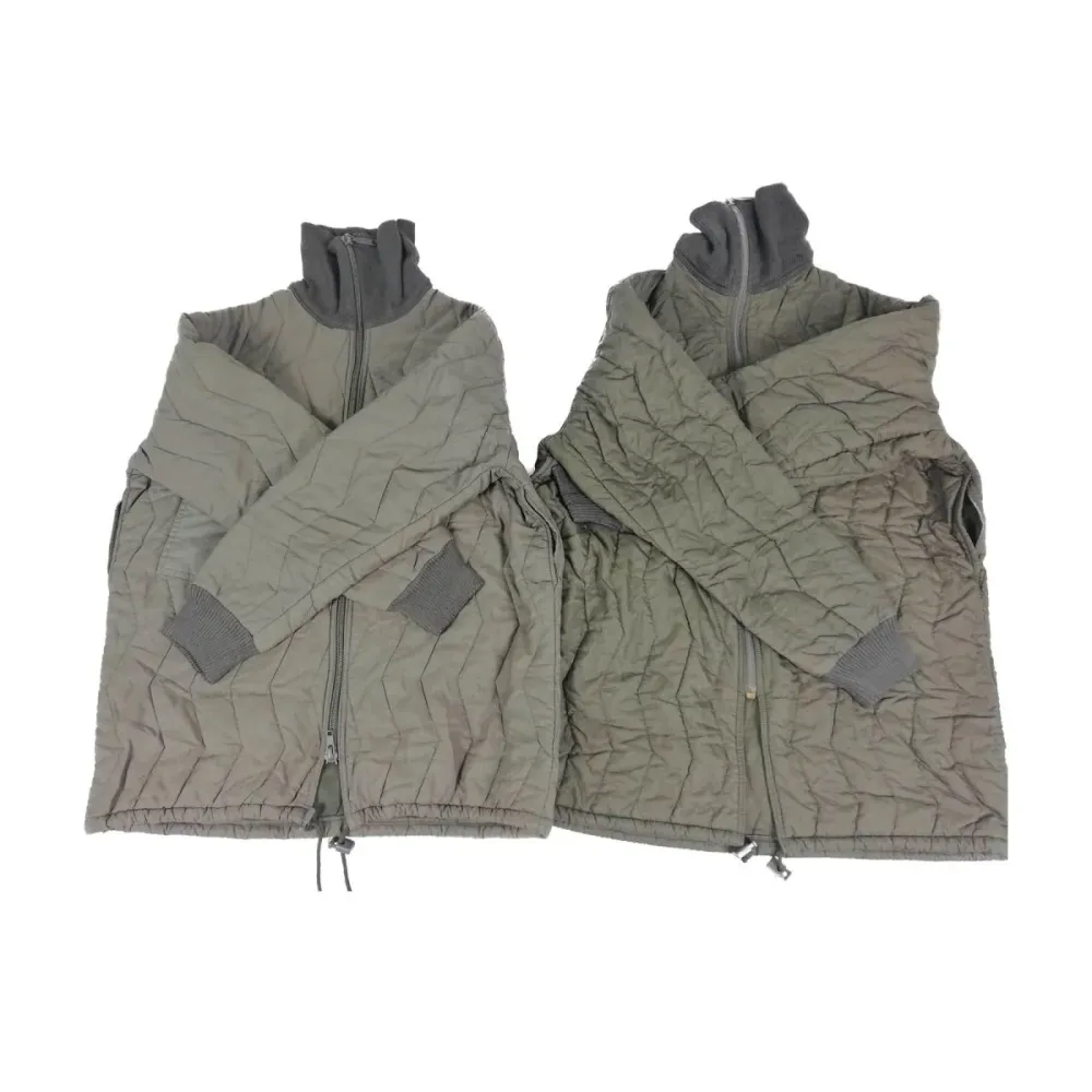 Veste de campagne parka d'origine de l'armée allemande avec doublure en couette, équipement militaire d'hiver tempéré