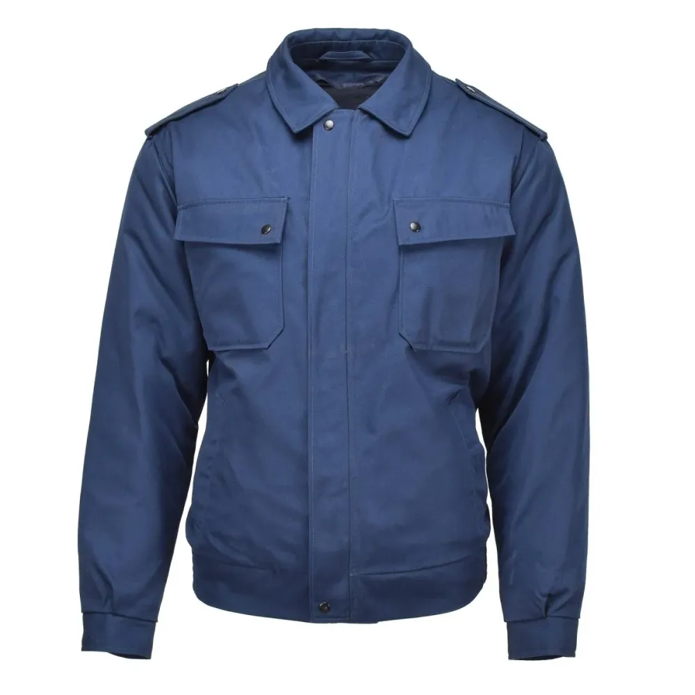Veste militaire néerlandaise originale doublure matelassée amovible bleu surplus des Pays-Bas Compatible avec Honda CRF250