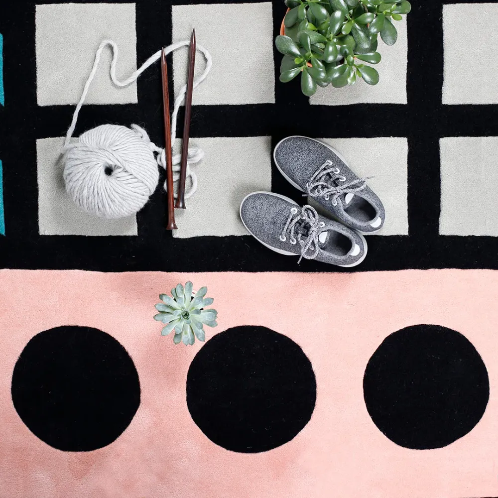 Vibe Time Hand Tufted New Zealand Laine Rug