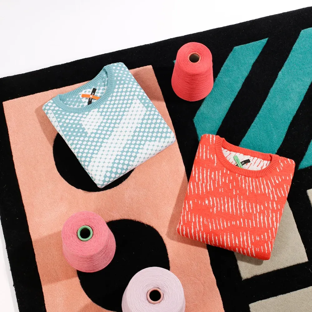Vibe Time Hand Tufted New Zealand Laine Rug