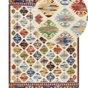 Vloerkleed kelim meerkleurig 200 x 300 cm AKNALICH