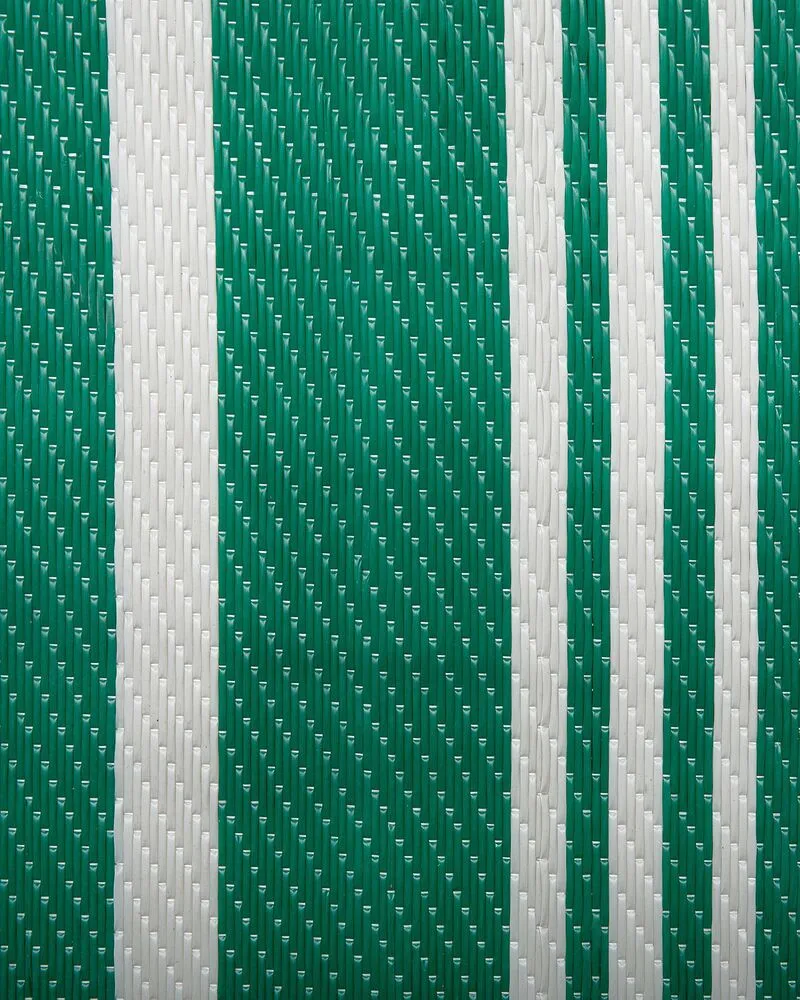 Vloerkleed polypropyleen groen 90 x 180 cm HALDIA