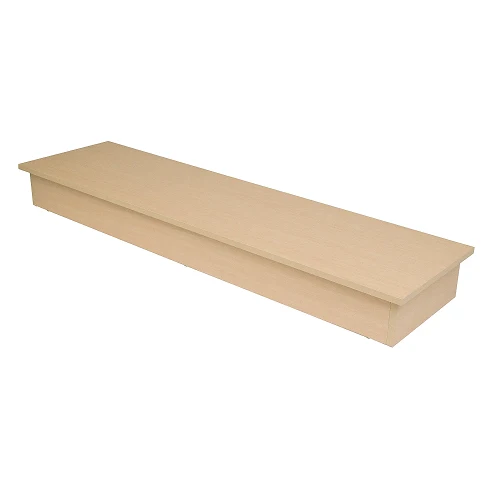 60" Wood Platform Bases En cristal Cubbies Econoco WD6016-MP