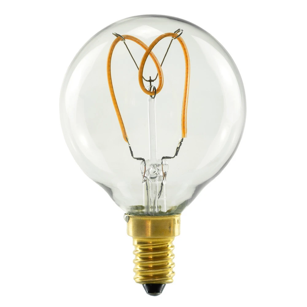 Ampoule globe LED SEGULA E14 3.2W 2.200K à intensité variable évidente