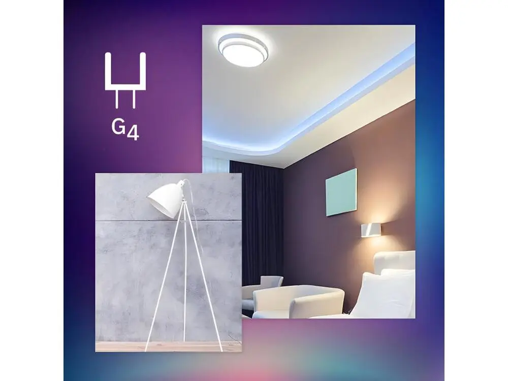 Ampoule LED G4 1.8W 180 lm Frost 12V No Flicker Blanc Doux 3000K