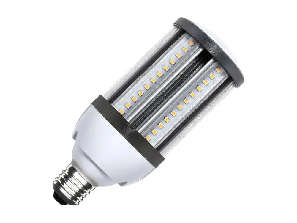 Ampoule LED Éclairage Public Corn E27 18W IP64 Blanc Hivernal 5000K - 5500K