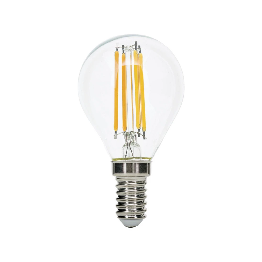 Ampoule LED Filament E14 G45 évidente 6W 827 720lm à intensité variable