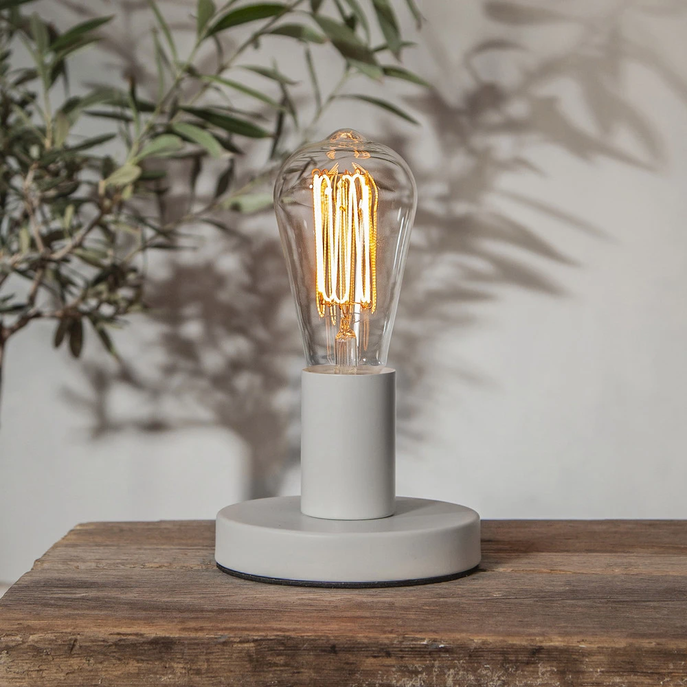 Ampoule LED à filament ST64 E27 3,8W 1800K à intensité variable