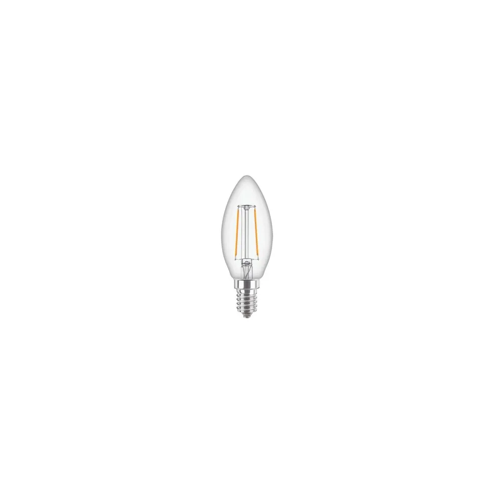Ampoule PHILIPS LED E14 B35 Filament CandleND 2W 250 lumens