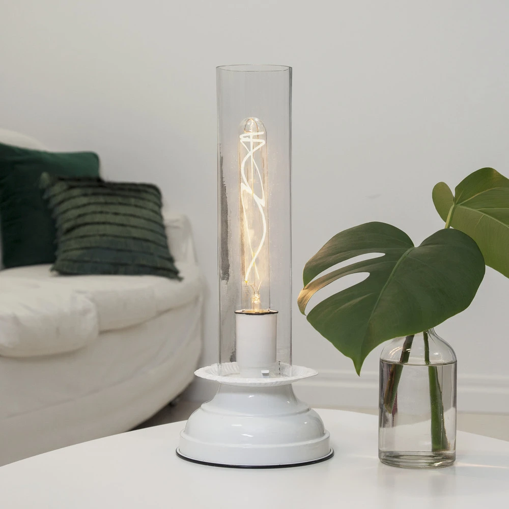 Ampoule tubulaire LED E27 T30 22,5cm 3,4W 2.200K à intensité variable