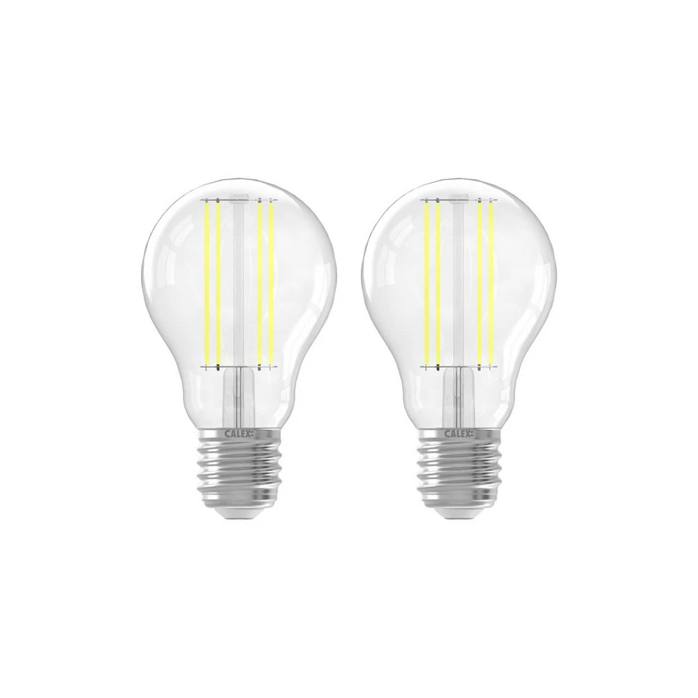 Calex E27 A60 LED 2,2 W 470 lm filament 3 000 K x2