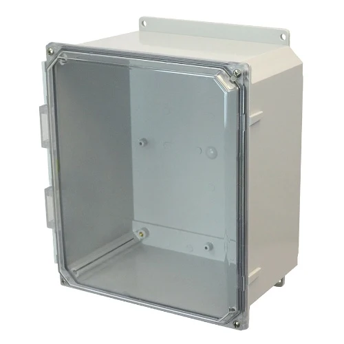 1 Door Sold Separately Window POLYLINE AMP Series JIC Size Polycarbonate Enclosure Diaphane Covers AMP1206CCF
