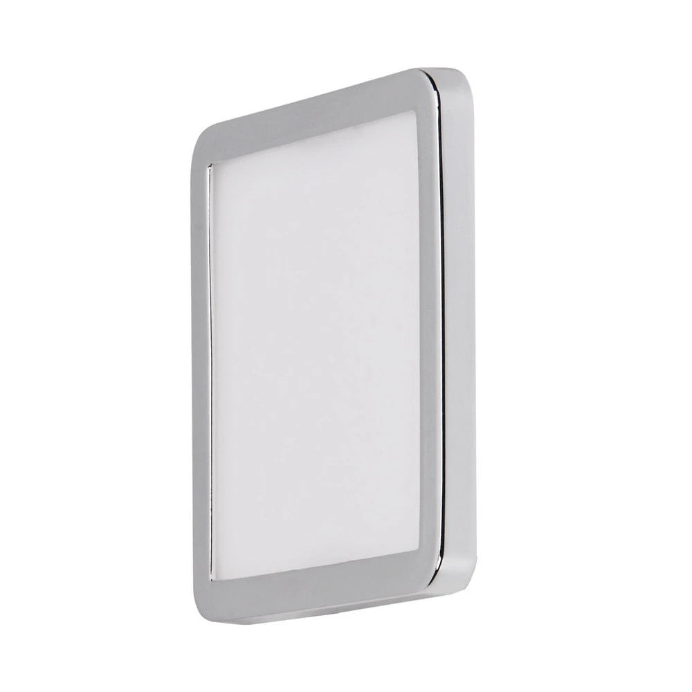 LIGHTME Ampoule LED GX53, mate, 6 W, CCT, chromé 11,2 cm