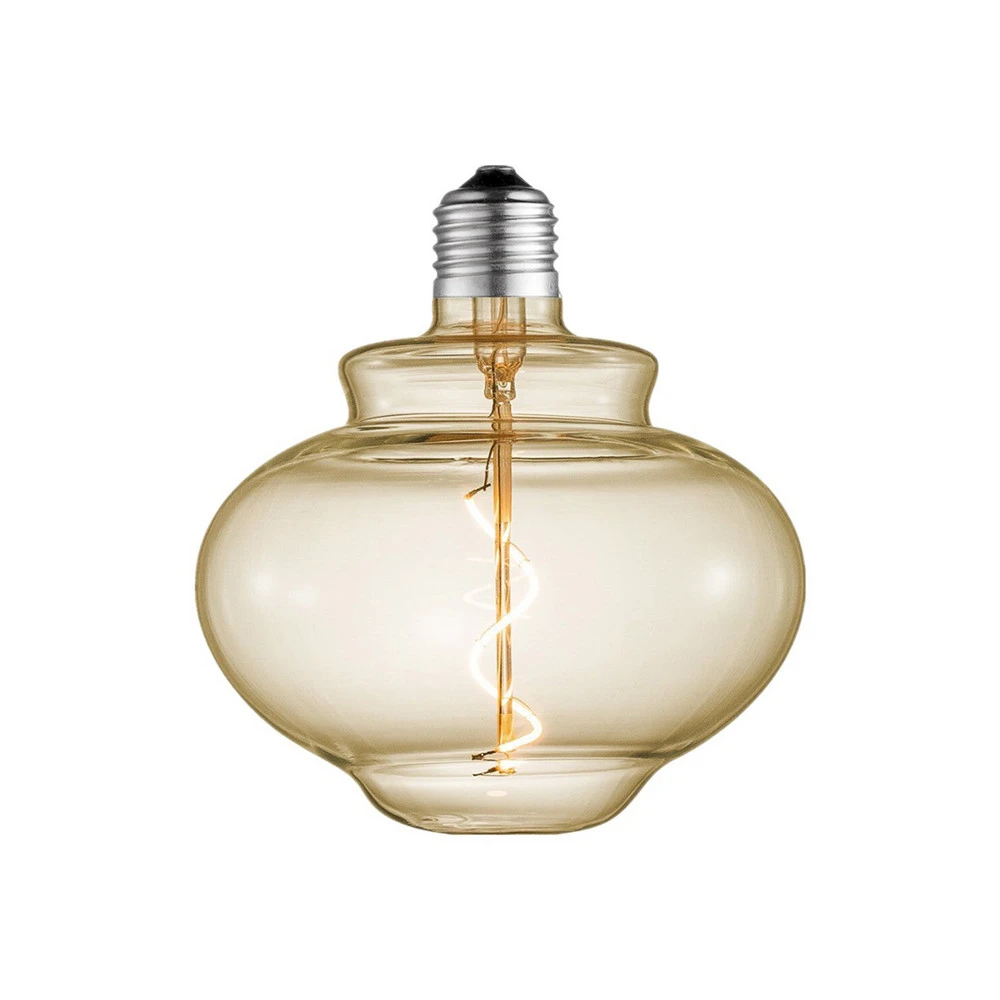 Lucande ampoule LED E27 Ø16cm 4W 2700K ambre