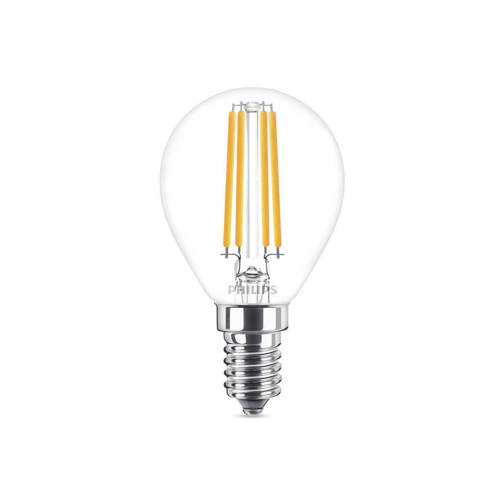 Philips Épuré Ampoule LED E14 P45 6,5W 2.700K évident