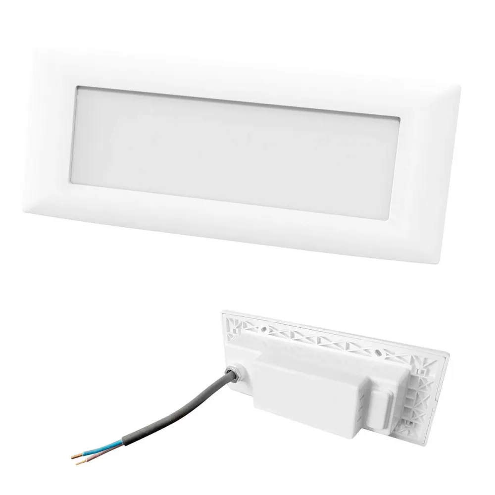 SEGNAPASSO LED BIANCO BOT LIGHTING PER SCATOLA 506 IP65 4,5W 3000K/4000K/6000K 300LM ARONA601