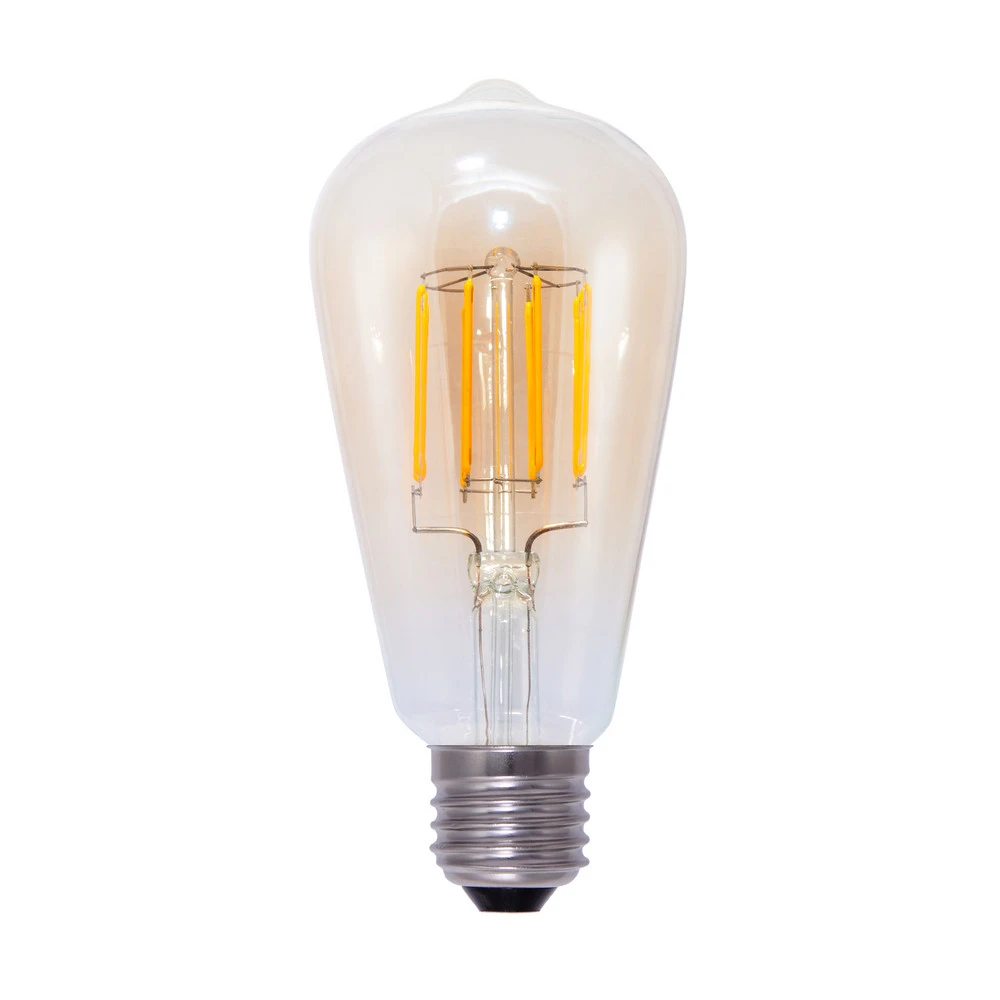 SEGULA LED E27 ST64 5W 2 200K doré/argenté tamisé