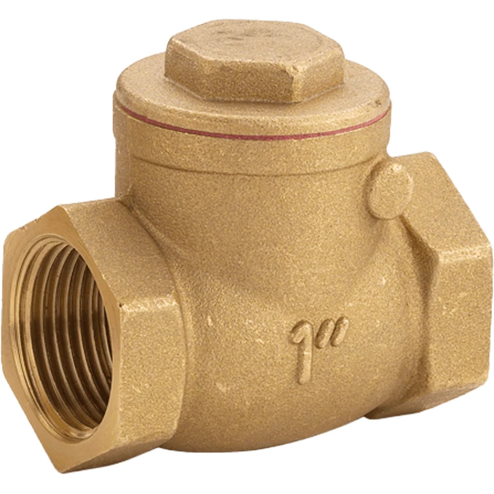 Haute Performance Valvola Clapet F/F Ottone Sede Gomma 1"1/2