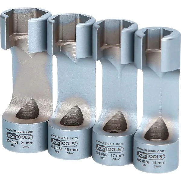 KS Tools jeu de clés spéciales pour conduite d'injection 4 pièces 405.0155 prendre à bas prix