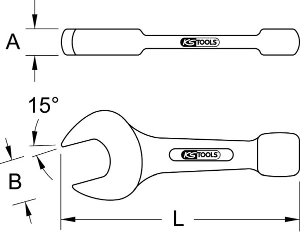 KS Tools Majeur à chocs BRONZEplus 56 mm 963.7642 acheter à bas prix