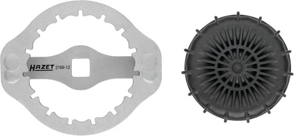 Kit de maintenance Majeur pour filtre à huile Hazet carré creux 125 mm (1/2 pouce) profil rainuré 107 mm 2169-12 acheter à...