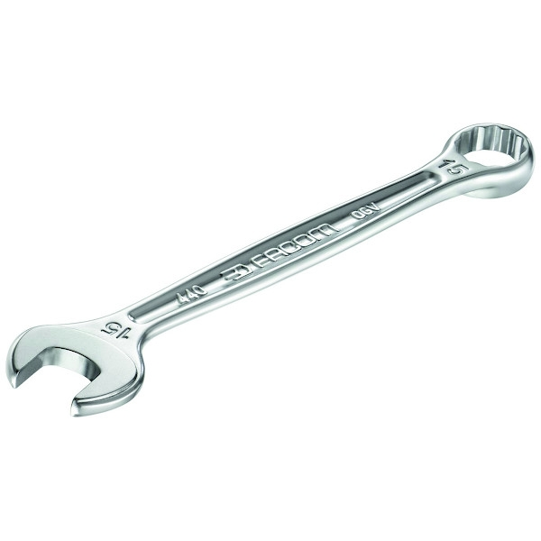 Majeur mixte métrique OGV® 440 - 38 x 450 mm - Épaisseur de fourche : 15,2 mm chromé,satiné - FACOM
