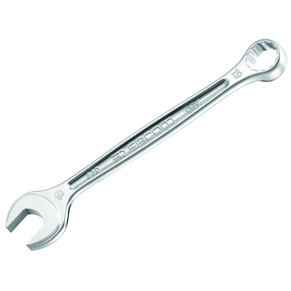Majeur mixte métrique OGV® 440 - 41 x 460 mm - Épaisseur de fourche : 16 mm chromé,satiné - FACOM