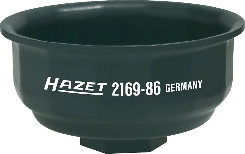 Majeur pour filtre à huile Hazet carré creux 125 mm (1/2 pouce) profil rainuré 97 mm 2169-86 acheter à bas prix