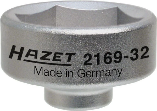 Majeur pour filtre à huile Hazet carré creux 10 mm (3/8 pouce) profil hexagonal externe 43 mm 2169-32 acheter à bas prix p...