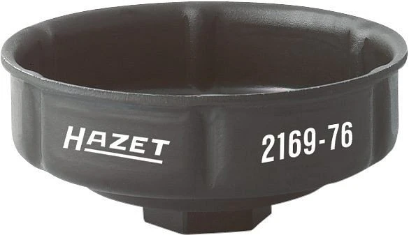 Majeur pour filtre à huile Hazet carré creux 125 mm (1/2 pouce) profil rainuré 85 mm type de véhicule : C5 Xantia 2169-76...