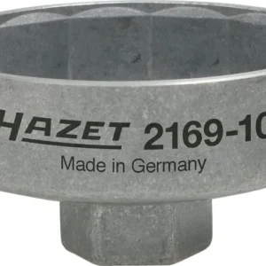 Clé pour filtre à huile Hazet carré creux 10 mm (3/8 pouce) profil externe 14 pans 82 mm 2169-10 se procurer à bas prix
