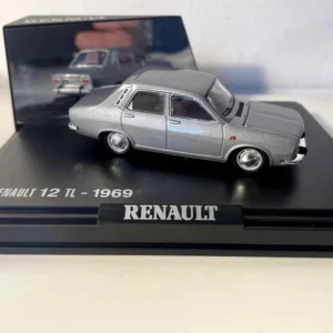 Renault 12 TL grise de 1969 (coffret boite rectangle) - NOREV