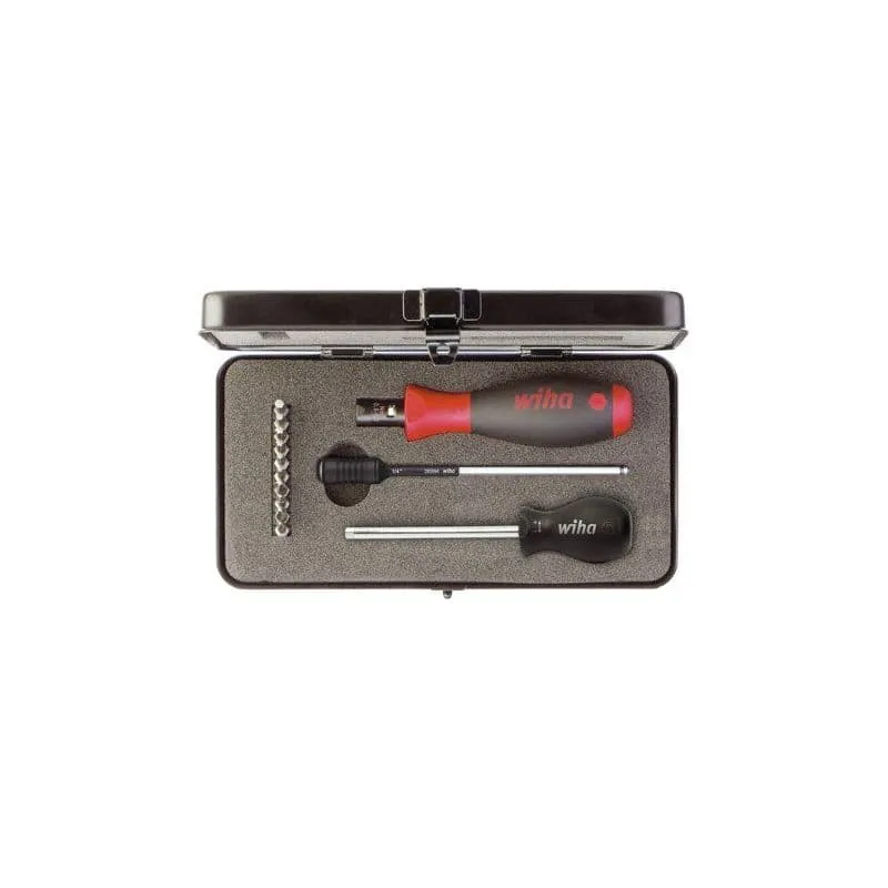 Composition tournevis dynamométrique 26893 WIHA Coffre rigide 45L