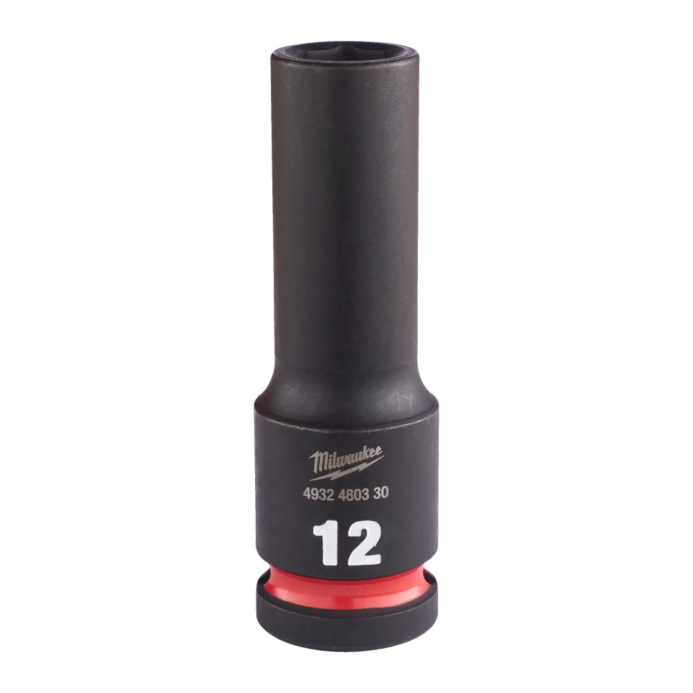 Douille à chocs Milwaukee 1/2" SHOCKWAVE 4932480330 avec Revêtement imperméable