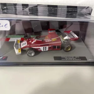 Ferrari 312 B3 rouge numéro 11 - Formule 1 - gros prix du Brésil de 1975