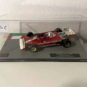 Ferrari 312 T3 rouge numéro 11 - Formule 1 - haut prix d'Argentine de 1979