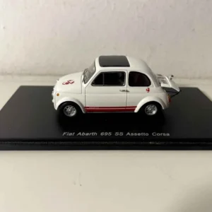 Fiat Abarth 695 SS Assetto Corsa blanche - SPARK MINIMAX