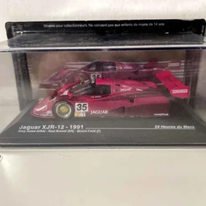Filet de sécurité Jaguar XJR-12 rose foncée numéro 35 - 24 heures du Mans de 1991