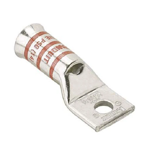 1 Hole Ton cuivre Compression Connectors Lugs Pink LCAF500-12-6 (Pack 6)