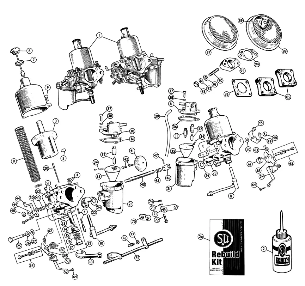 JET BEARING, ASSEMBLY, MGB-C, MORRIS, TR2->4A, MIDGET, SPITFIRE pour Jet Ski