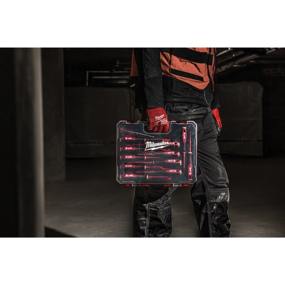 Jeu de tournevis VDE Milwaukee Tri-Lobe PH - 7 pièces avec Revêtement imperméable