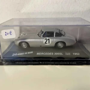 Mercedes 300SL grise numéro 21 - 24 heures du Mans de 1952 pour Jet Ski