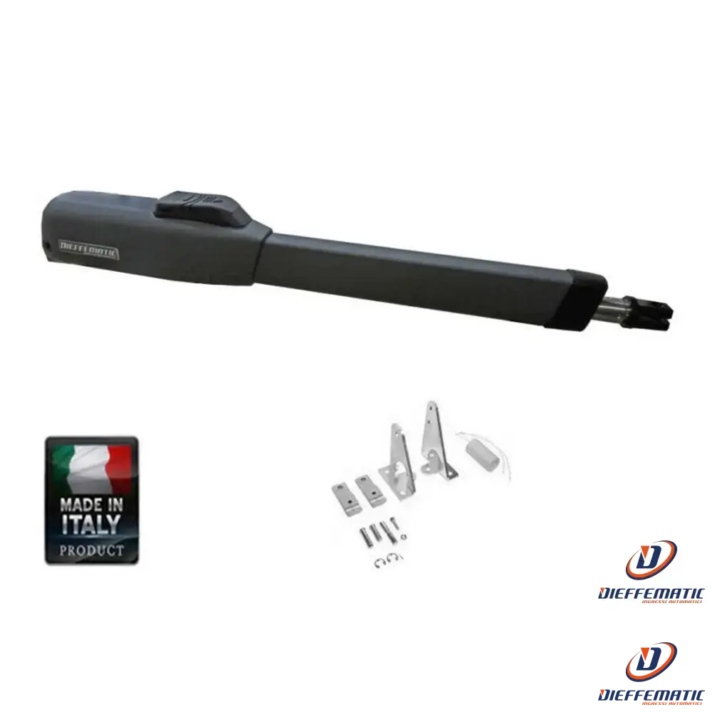 Professionnel Motore Corsa 400mm Cancello Ante Battenti 230v Irreversibile Con Blocco 6170120