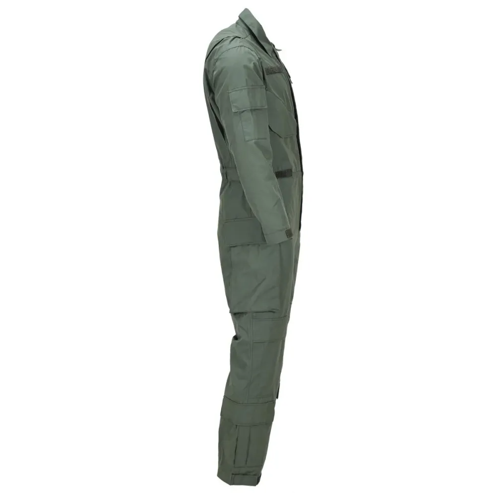 Protection thermique Combinaison militaire néerlandaise originale en mélange d'aramide résistant au feu Olive