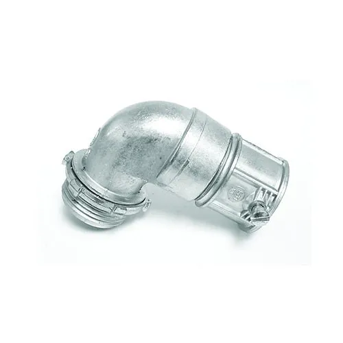 1/2" Set Screw Type EMT 90 Degree Connectors 161 (Pack 50) Certifié CE