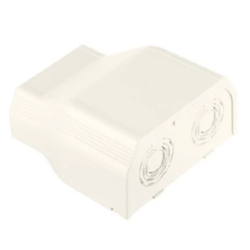 Surface Raceway, T-70 Entrance End, Blanc pur Panduit T70EEWH (pack 10)