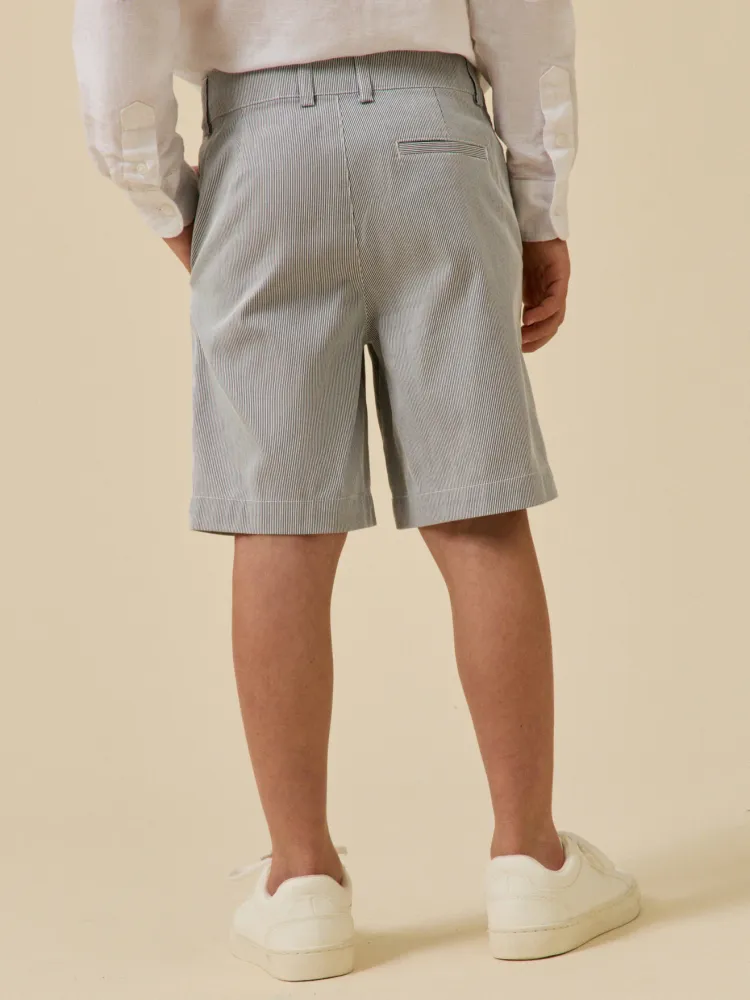 Étui de selle Bermuda rayé Garçon - Collection Fêtes et Mariages