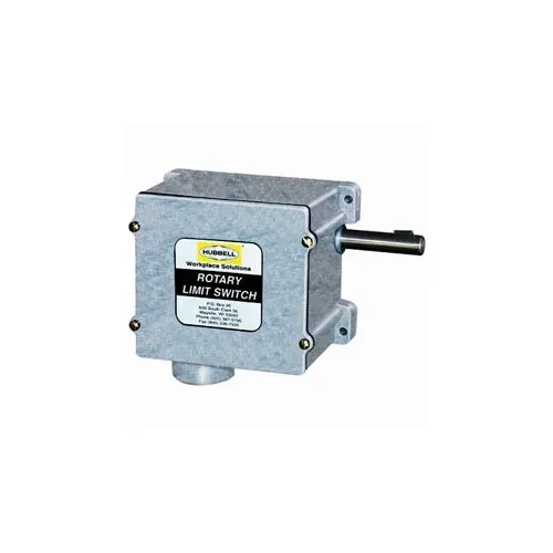 Watertight Limit Switch - 72:1 Series 54 Gear Ratio 4 Contact Blocks Hubbell 54BB43EC