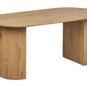 Dining Table 180 x 90 cm Light Wood SAVORY